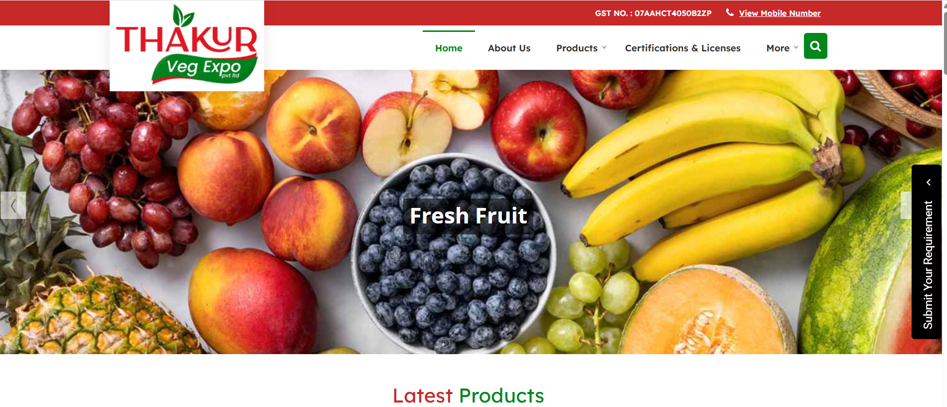 VegExpo Pvt Ltd project